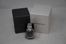A men's boxed as new Emporio Armani AR1787 watch.