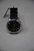 A men's as new Emporio Armani AR0431 classic black watch (No box included).