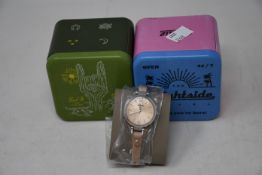 Two ladies as new Fossil Georgia watches ES2830 (RRP £75 each).