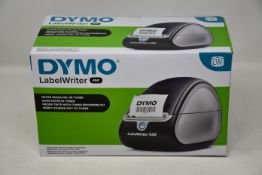 A boxed as new Dymo Label Writer 450 label printer.