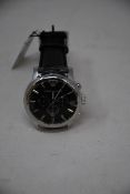 A men's as new Emporio Armani AR0431 classic black watch (No box included).
