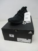 A pair of as new Adidas Ultra Boost trainers (UK 9.5).