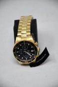 A men's as new Emporio Armani AR5857 gold chronograph watch (No box included).
