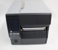 A boxed as new Zebra ZT421 Mid-Range Industrial Label Printer (P/N: ZT42162-T0E0000Z) (Box opened,