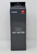 A boxed as new Canon HG-100TBR Handheld Tripod Grip with Wireless Remote Control (P/N: 4157C001[AA])