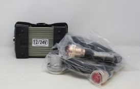 A boxed as new i+ME ACTIA 6511100299 PART D4 Mercedes-Benz Diagnoses Multiplexer (Damaged box).