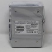 A boxed as new Comport CNGE2FE8MSPOE+ 10-Port PoE+ Environmentally Hardened Managed Ethernet