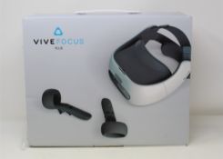 A boxed HTC Vive Focus Plus (P/N: 9HARH003-00) (Box opened, appears as new).