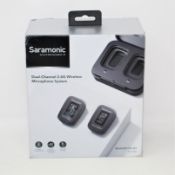 A boxed as new Saramonic Blink500 Pro B1 (TX+RX) Wireless Microphone System (Some damage to box).