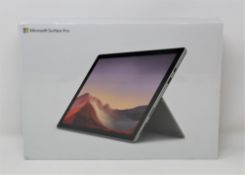 A boxed as new Microsoft Surface Pro 7 12.3