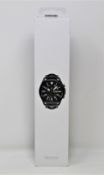 A boxed as new Samsung Galaxy Watch 3 (SM-R840) Stainless Steel 45mm S in Mystic Black (Serial: