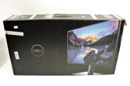 A boxed as new Dell UltraSharp 27 4k USB-C Monitor (part number: U2720Q, some damage to box).
