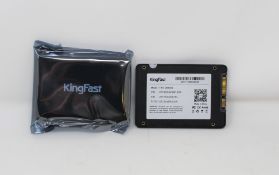 Ten as new KingFast F10 256GB SATA III 2.5” Solid State Drives (P/N: 2710DCS23BF-256) (Packaging