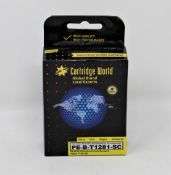 Thirty boxed as new Cartridge World replacement ink cartridges for Epson T1281 Black (PE-B-T1281-SC)