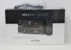 A boxed as ADI-2 DAC Ultra-Fidelity PCM/DSD 768kHz 2-Channel DA Converter (P/N: ADI-2 DAC FS EU) (