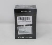 Four Vaporesso FORZ TX80 Mods in Brick Black (Boxes sealed) (Over 18's only).