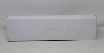 SOLD FOR PARTS ONLY: A pre-owned Apple Watch Series 6 (GPS 40mm) Blue Aluminum Case with Deep Navy