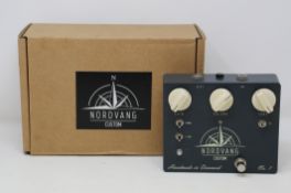 A pre-owned Nordvang Custom No.1 Overdrive Pedal (Boxed) (Serial: #62).