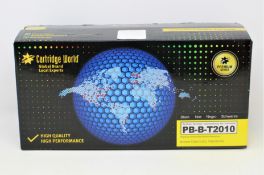 Eight boxed as new Cartridge World replacement ink cartridges for Brother TN2010-EU/TN2090-RU