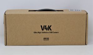 A boxed as new IPEVO V4K Ultra High Definition USB Document Camera.