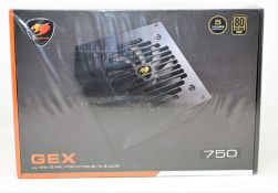 A boxed as new Cougar GEX 750W Modular 80+ Gold PSU (Box sealed).