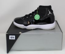 A pair of as new Nike Air Jordan 11 Retro Jubilee/25th Anniversary (UK 11.5).