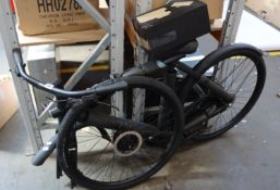 A VanMoof S3 Electric Bike in black (Some minor dents and scratches, missing pedals possibly other