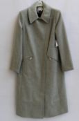 A women's as new Sonder Studio wool zip biker coat in grey (Size 12 - RRP £129).