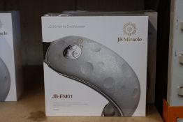 Two boxed as new JB Miracle LCD smart air eye massagers.