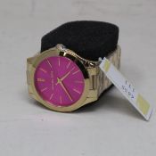 A ladies as new Michael Kors MK3264 Slim Runway watch.