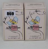 Five Marc Jacobs Perfect eau de parfum (5 x 50ml).