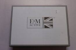A boxed as new E & M Active Maxburn Mini Slim Belt (RRP £137) https://emactive.com/em-active/