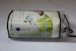 Four as new Zen Pur Memory Foam Pillows with organic bamboo fibre covers (60 x 40cm each).