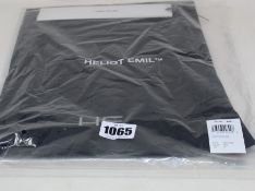 An as new Heliot Emil lycra top (XS), Technical suit pants (XS) and two face masks.