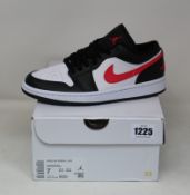 A pair of women's as new Nike Air Jordan 1 Low sneakers (UK 4.5).