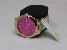 A ladies as new Michael Kors MK3264 Slim Runway watch.
