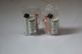 Ten sealed 250ml Seam-It adhesives.