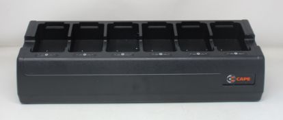 Five Cape 6-socket walkie-talkie recharging stations (Requires UK plug adaptor).