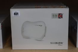 Five boxed as new E & M Active Maxburn Mini Slim Belt (RRP £137) https://emactive.com/em-active/