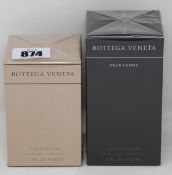 One Bottega Veneta Pour Homme eau de toilette (90ml) and two Bottega Veneta eau de parfum (2 x