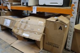 Four boxed office/gaming chairs to include a Realspace executive chair, a Niceday office chair and