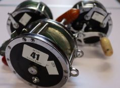 A pre-owned Penn deep sea reel No 49, a pre-owned Penn Super mariner No 49 and a pre-owned Penn