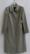 A women's as new Sonder Studio wool zip biker coat in grey (Size 18 - RRP £129).