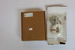 A boxed Honeywell model D load cell (Part no: 060-7076-05-01, calibration certificate included).