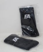 A quantity of as new black sports socks.