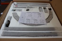 An as new Homcom retro globe design mini bar.