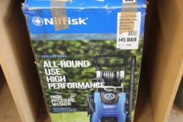 A boxed Nilfisk E145.4-9 X-Tra Pressure Washer.