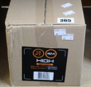 A boxed as new Wellputt indoor putting training mat (Size 13ft / 4m).