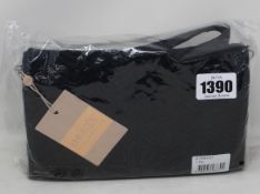 Three as new Unmade Copenhagen Janel clutch bags in black (RRP £75 each).