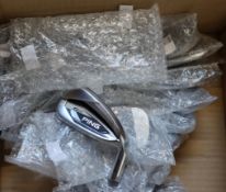 Sixteen as new Ping G425 7 iron golf heads (Twelve right handed, four left handed).